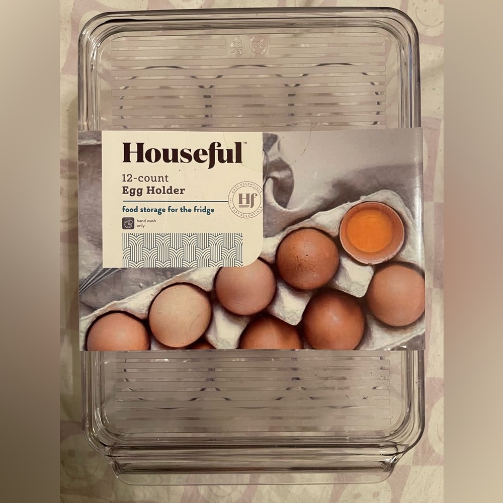 Clear Egg Holder for Fridge